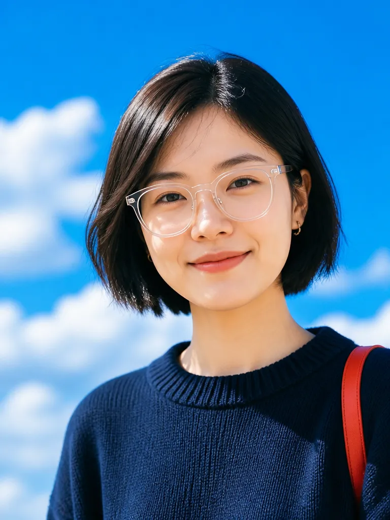 A headshot of a software engineer in glasses
