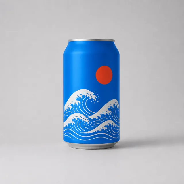 The can in the studio