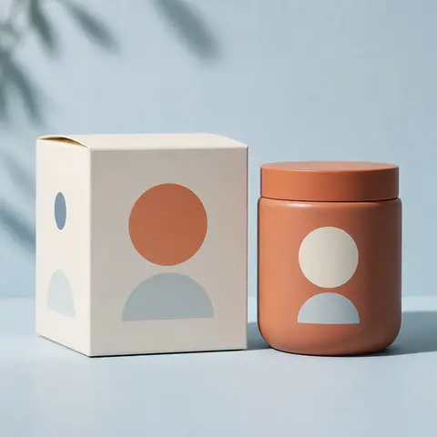 Packaging for a jar and box