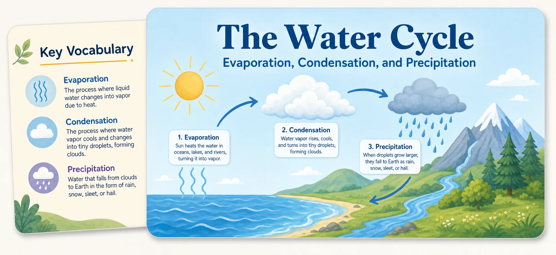 Educational slide example