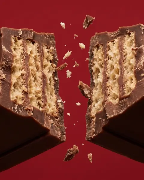 Chocolate campaign visual made with ImagineArt